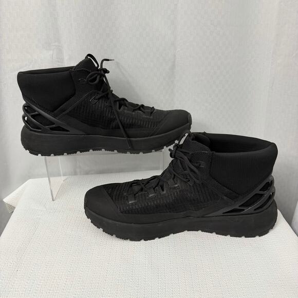 Kizik Wasatch Mid Boots Mens Size 13 Black Blackout Lace Up Handsfree main image 11